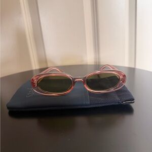 Le Specs Rose-Tinted Outta Love Sunglasses